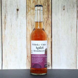 Whisky Cider Apfel Brombeere genießen